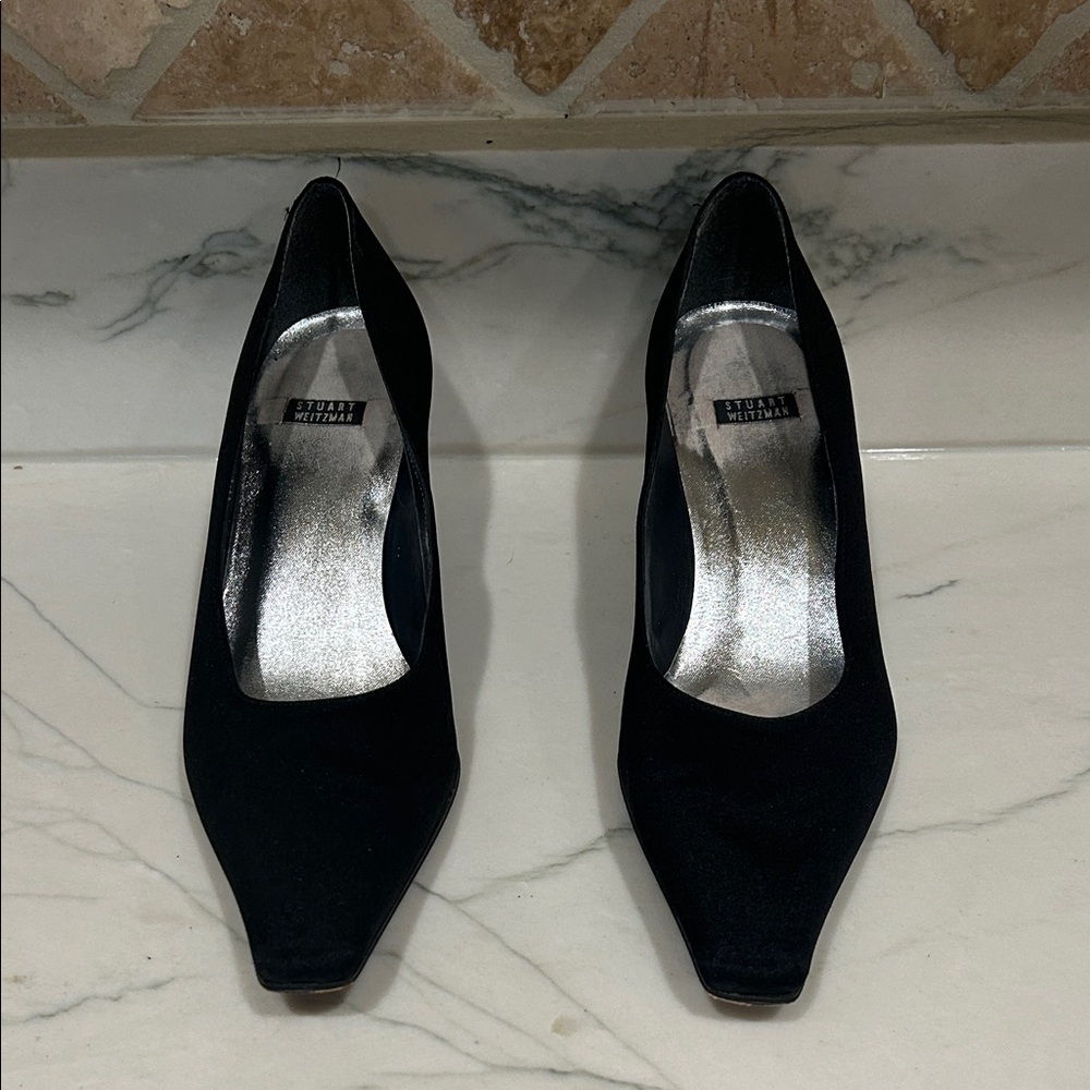 Stuart Weitzman Black Heels